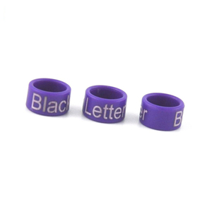 Anillo de identificación de plástico duradero para faisanes, herramientas de identificación de aves con la palabra 'Earrings', venta al por mayor desde Polonia - Product Image 3