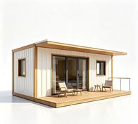 Rumah Kontainer Hunian Baja 5mm Kustomisasi Sederhana Perakitan Mudah Dapat Dipindahkan Rumah Papan yang Dapat Dipindahkan dengan Garansi 2 Tahun
