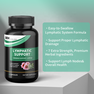 Cápsulas de Drenaje Linfático de Marca Privada OEM, Suplemento para el Sistema Linfático, Mejora la Desintoxicación Inmunológica para Hombres y Mujeres - Product Image 2