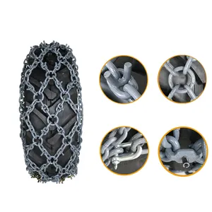 BOHU Alloy Steel Heavy Duty Forestry Skidder Tire Protection Snow Chain Skidder Tire Chain Forestry Wheel Track Chain