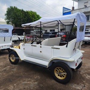Luxury Retro Electric Tourist Car Suitable for Villa Area and Holiday Attraction Shuttle Use - Product Image 1