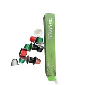Cápsulas de Matcha sin Azúcar de Grado Ceremonial, Compatibles con Nespresso y Dolce Gusto, Cápsulas de Té Verde Individuales para Hogar y Oficina, a Granel - Product Image 1