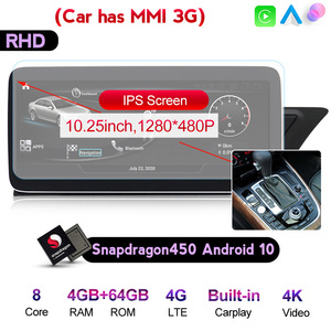 Autoradio 12.5 ''<span class=keywords><strong>Android</strong></span> <span class=keywords><strong>11</strong></span> 8 + 256GB pour Audi A4 A4L <span class=keywords><strong>A5</strong></span> 2009-<span class=keywords><strong>2016</strong></span> avec MMI 3G IPS + DSP prise en charge de l'enregistreur vidéo de voiture Carplay SWC - Product Image 5