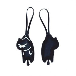 Cute Black <b>Cat</b> Keychain with Lanyard 17.5cm Funny Cartoon Animal Bag Charm Fashion Accessory for <b>Cat</b> Lovers <b>Gifts</b> - Product Image 5
