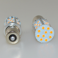 Ampoules LED de voiture pour intérieur et commodité, types Bau15s Ba15s 1156 P21w Py21w, 35SMD 35 LED 3030, pour feux stop, clignotants et feux arrière