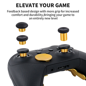 Kim loại trò chơi phụ kiện sửa chữa Kit cho <span class=keywords><strong>Xbox</strong></span> một Elite Series 2 điều khiển <span class=keywords><strong>joystick</strong></span> thay thế Analog Grip trở lại nút phần - Product Image 3