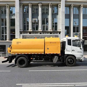 Bon prix 4*2 roues motrices multifonctionnel véhicule d'aspiration des eaux usées nettoyage et dragage des tuyaux camion de boues d'épuration - Product Image 2