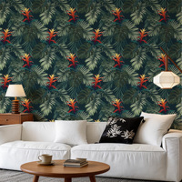 Papier peint auto-adhésif en PVC, autocollant mural décoratif de luxe, imperméable, à peler et à coller, revêtement mural pour salon, chambre à coucher, maison