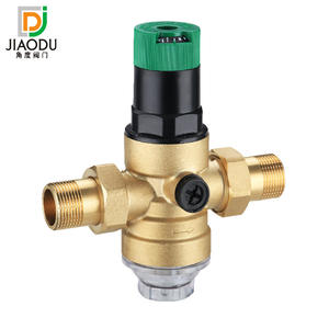 Vanne de réduction de pression d'eau en laiton à double union compatible Honeywell, fabriquée pour stabiliser la pression d'eau - Product Image 3