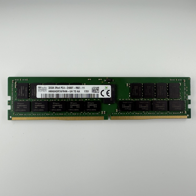 Enterprise Grade 32GB 2Rx4 DDR4 2400MHz ECC RDIMM Server Memory Module for Data Center Rack Server Upgrade Replacement