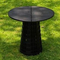 Table de camping pliable légère et portable pour tabouret télescopique et ensemble de table pliable