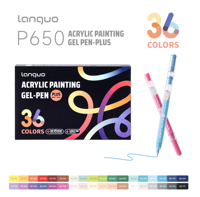 36 stylos gel en peluche mignons en forme d'animaux, stylos fantaisie pour filles, cadeau d'anniversaire ou récompense scolaire, 36 couleurs, en plastique, pointe 1,0 mm, pour journal.