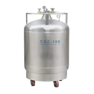 อัตราการระเหยลดลง LN2ถังบรรจุ YDZ-30 30L กระบอกแช่แข็งไนโตรเจนเหลวด้วยตนเอง - Product Image 1