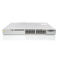 Switch de Red en Rack Serie C9300-24T-A Catalyst, Switches de Red Gigabit Ethernet de 24 Puertos, Gestionados en Rack, Clase Empresarial