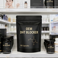 Capsules DHT Blocker en sachet – Soutien au contrôle du sébum et renforcement des racines capillaires – Fabrication sur mesure en usine, marque privée, OEM