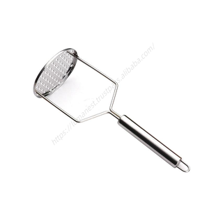 Presse-purée manuelle multifonctionnelle en acier inoxydable Syh382 pour cuisine, restaurant et usage domestique, idéale pour les aliments pour bébés - Vente en gros - Product Image 1