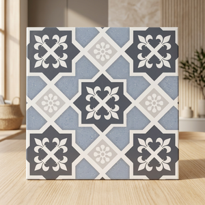 Azulejos de Cerámica Digitales con Patrón Marroquí de 30x30cm, Acabado Mate, Porcelana para Interiores - Product Image 4