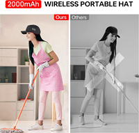 Cappello per Terapia a Luce Rossa Wireless OEM ODM 660nm 850nm Senza Fili