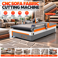 Mesin Pemotong Kain Chenille CNC Otomatis Digital Knife Cutter untuk Produksi Pelapis Sofa