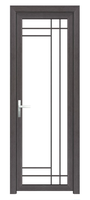 Porte de salle de bain en verre épais de 6 cm, solution complète Yaborui |   Isolation acoustique pour chambre à coucher, salon, école |   Garantie de 5 ans