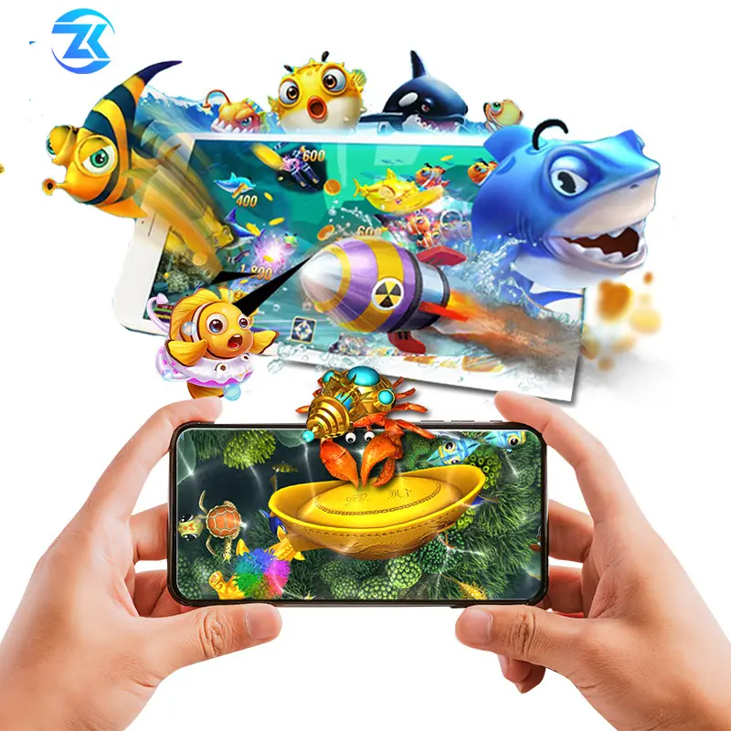 Büyük kazanan yazılım geliştirici balık masa oyunu Online Video oyunu App oyun App yazılımı