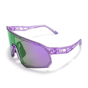 Glasses For Baseball Pickleball Polarized Sports Sunglasses OEM Flexible Design Anti-UV Scratch