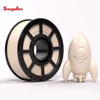 Filamen Cetak 3D Sungallon PETG Ketahanan Tinggi Estetis untuk 3D dan Bambu Lab 1.75mm 1kg FDM 230-260C 150-350mm/s