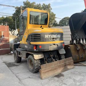 รถขุดล้อยางฮุนได 60W-9 มือสองคุณภาพสูง ขนาด 6 ตัน พร้อมเครื่องยนต์ยันม่าร์ - Product Image 2