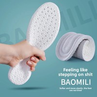 Semelles intérieures amortissantes pour hommes et femmes neutres, sportives, avec coussin d'air, absorption des chocs, respirantes, en mousse PU, confortables