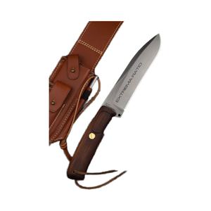 Cuchillo Táctico Personalizable Doberman de Acero Inoxidable de Alta Calidad con Hoja Fija y Funda de Madera para Uso en Exteriores, Incluye Funda, DIY, OEM, Edición Limitada - Product Image 2