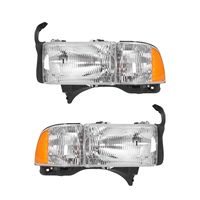 Vente en gros de phares halogènes pour Dodge RAM 1994 1995 1996 1997 1998 1999 2000 2001 2002
