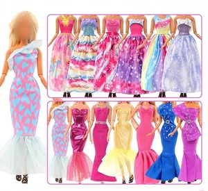 Colección de Ropa para Muñecas en Miniatura de Varios Estilos, Surtido de Faldas y Vestidos para Muñecas Barbie, Accesorios de Moda - Product Image 2