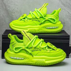 Zapatillas Deportivas de Alta Calidad con Cordones, Acolchadas, Ligeras, Transpirables y Cómodas para Hombre, Venta al Por Mayor - Product Image 1