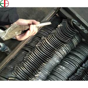 Lames courbées pour rotoculteur en fonte, haute dureté HB600 Ni-Hard, résistantes à l'usure, pour l'agriculture en terres arides - Product Image 2