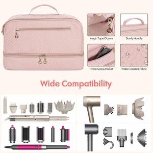 Étui de voyage élégant et portable pour sèche-cheveux, résistant à l'eau, avec fermeture éclair, pour accessoire capillaire Shark Revlon One-Step, léger - Product Image 4