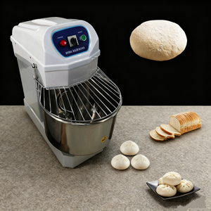 Amasadora Comercial Vertical Duradera con Velocidad Ajustable, de Acero Inoxidable de Grado Alimenticio, Nueva, para Leche y Harina - Product Image 3