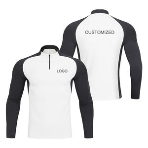 T-shirt a maniche lunghe con Logo stampato personalizzato <span class=keywords><strong>abbigliamento</strong></span> <span class=keywords><strong>ciclismo</strong></span> per uomo donna leggera ad asciugatura rapida per l'autunno sport all'aria aperta caldo - Product Image 5