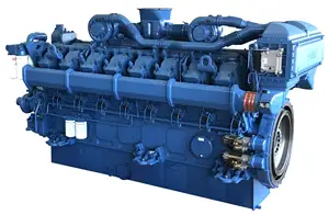 Environment-friendly 2673kw Power Generation Diesel Engine YC16VC4000-D31 With Supercharged Intercooling In T3 Emission