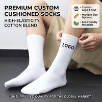 Chaussettes pour hommes avec logo personnalisé, vente en gros, coton de haute qualité, respirantes, athlétiques, sportives, de compression, habillées, cadeau en vrac