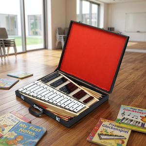 Glockenspiel Xilófono, Novedad en Importaciones, Colorido, Metalófono Personalizado de China - Product Image 4