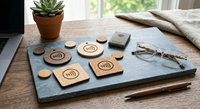 Carte NFC RFID en bois personnalisée pour le contrôle d'accès, les ascenseurs d'hôtel et les cartes de membre