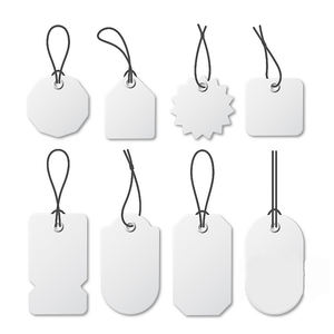 Étiquettes suspendues en papier écologiques personnalisées pour vêtements avec conception graphique gratuite - Product Image 3