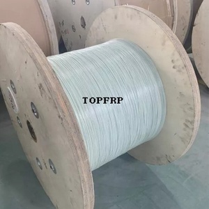 แท่งโพลีเมอร์เสริมแรงด้วยไฟเบอร์กลาสคุณภาพสูง (FRP) สำหรับสายเคเบิลใยแก้วนำแสง - Product Image 1