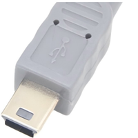 Cable de Fibra Óptica Coaxial OTG Micro Mini USB B Macho a Tipo C de Alta Velocidad con Cubierta de PVC para Altavoz y Micrófono