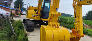 Precio de fabricación maquinaria usada Komatsu PC70 7Ton sobre orugas Mini excavadora usada de Japón con horas bajas - Product Image 5