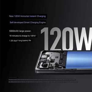 Nuevo Note 13 Pro+ Plus 5G 12/16GB+256/512GB 6.67" Octa Core I68 Resistente al Agua NFC Huella Dactilar Cargador Rápido de 120W - Product Image 1