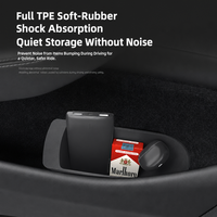 Poubelles de rangement pour portières Tesla Model 3/Y (versions 2023-2025) – Lot de 2, installation encastrée, en thermoplastique durable