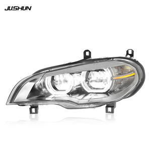 Kit de phares à LED Jushun pour BMW X5 E70 avec feux de jour Angel Eyes et clignotants 12V - Product Image 3