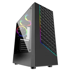 Y2021 Neueste beliebte Mid Tower PC-Spiele tasche Computer gehäuse auf Lager Metall Atx-Spiele tasche