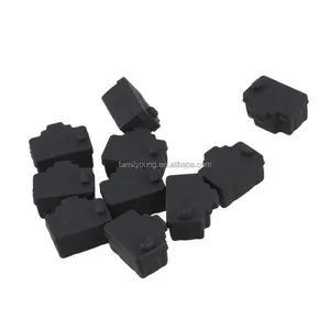 10 Stks/set Siliconen Ethernet Hub Poort RJ45 Anti Stofkap Cap Protector Plug RJ45 Stof Plug Voor Laptop/ Computer/ Router